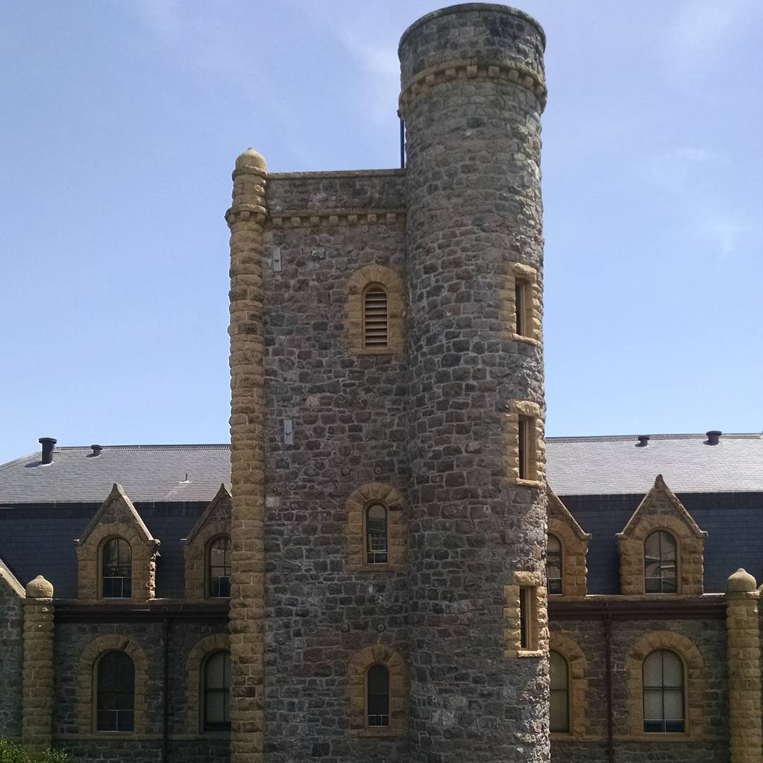 It looks like a castle but it is a church in San Anselmo