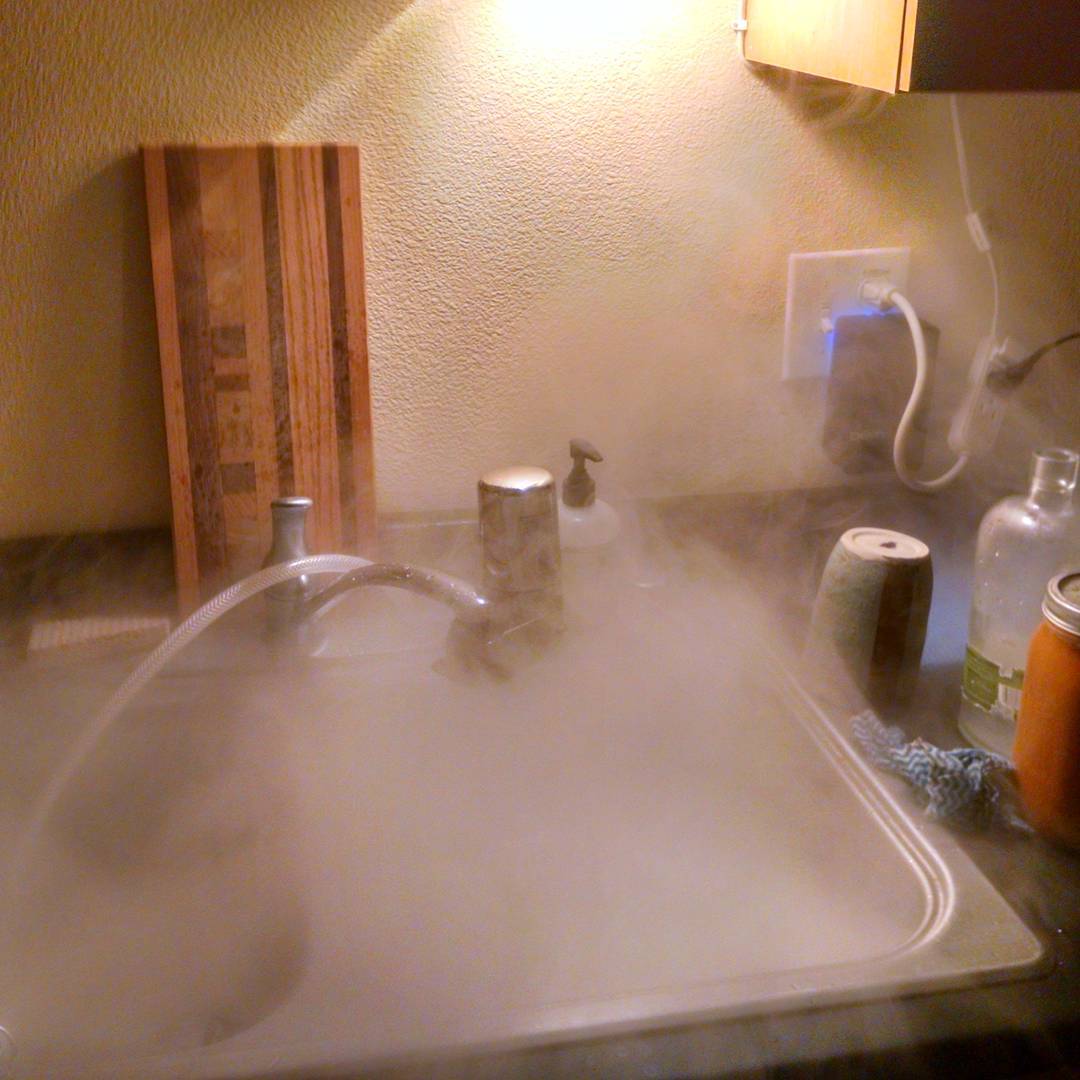 Fun with dry ice!
