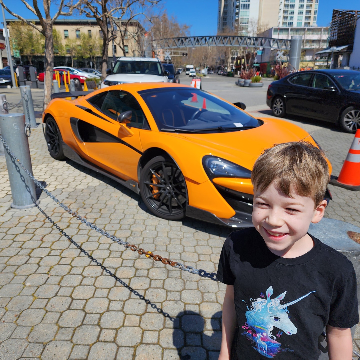 Alexander got a new car! ;)