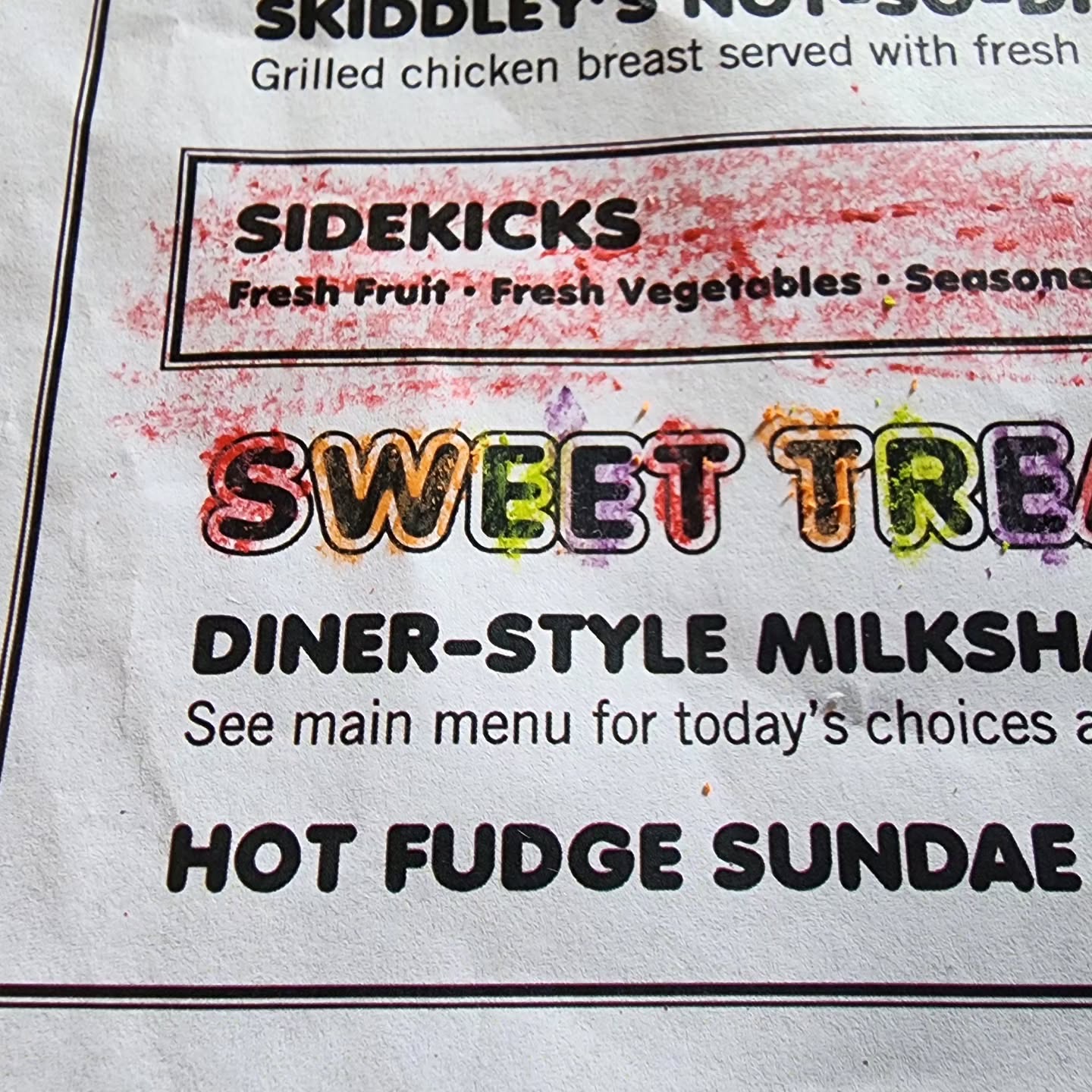 I read this as dinner-style milkshakes... Now I want to see a dinner milkshake!